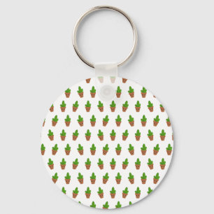 Cute Cactus Pattern Key CHain