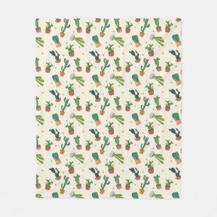 Cute Cactus Print  Blanket
