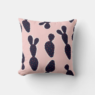Cute cactus seamless pattern sweet mood and tone, cushion