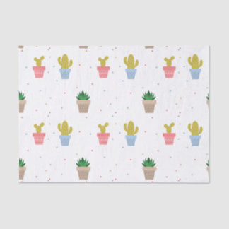 Cute Cactus Tissue Paper