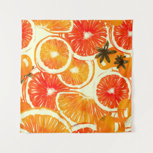 Cute Cactuses: Colourful Seamless Pattern Tapestry
