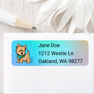 Cute Cairn Return Address Label