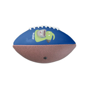 Cute cake mixer kitchen appliance cartoon american football