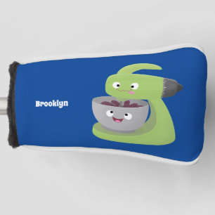 Cute cake mixer kitchen appliance cartoon golf head cover
