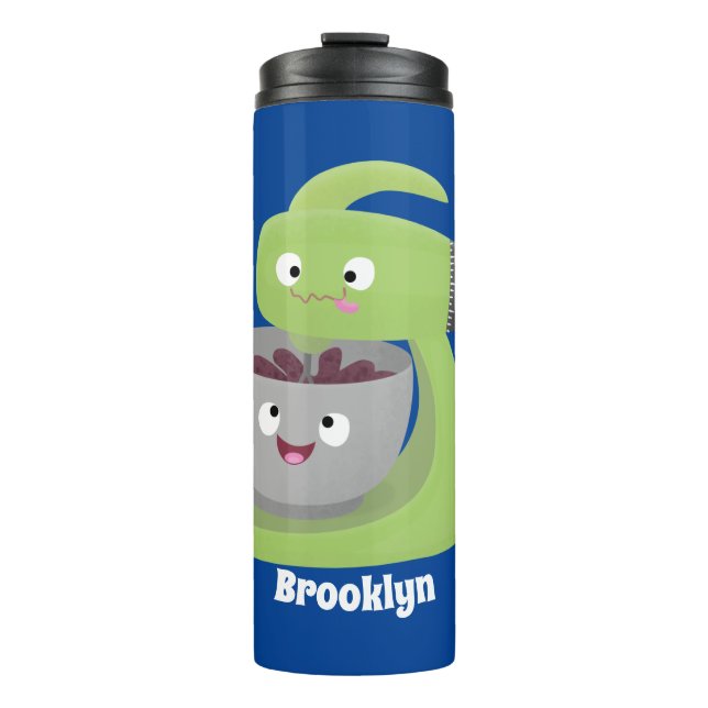 Cute cake mixer kitchen appliance cartoon thermal tumbler (Front)