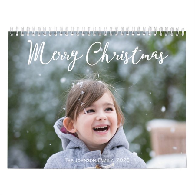 Cute Calendar 2025 Snowing Christmas (Cover)