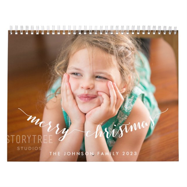 Cute Calendar For Merry Christmas 2023 (Cover)