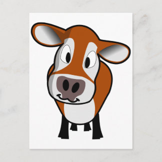 Cute Calf Postcard