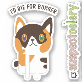 Cute Calico Cat / Kitten Line Art