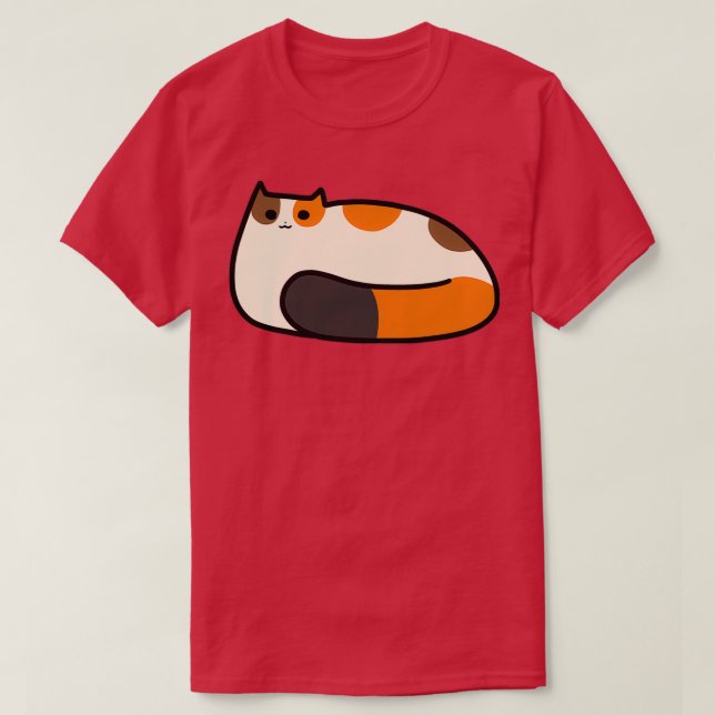 Cute Calico  T-Shirt (Design Front)