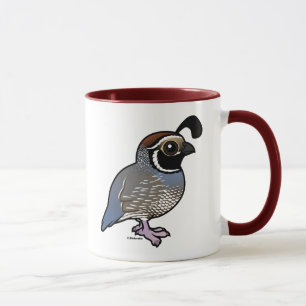 Cute California Quail Mug