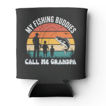 Cute Call Me Grandpa Fishing Buddies