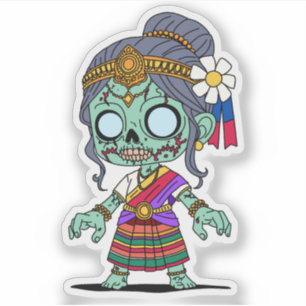 Cute Cambodian Zombie