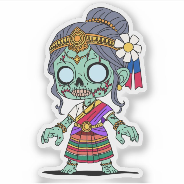 Cute Cambodian Zombie (Front)