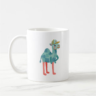 Cute Camel Classic Mug Folk Art