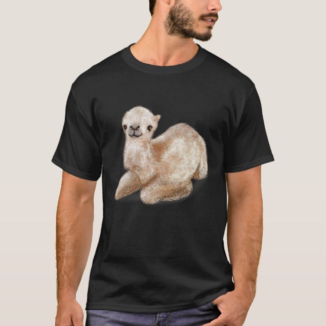 Cute Camel Dromedary Art  Outfit  Camels T-Shirt (Front)