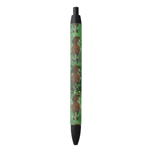 Cute Camel Office Accessories Black Ink Pen (Front Vertical)