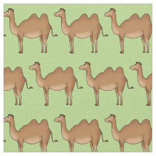 cute camel pattern fabric