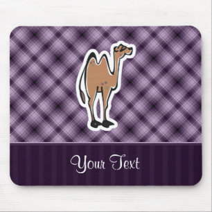 Cute Camel; Purple Mouse Mat