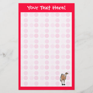 Cute Camel Stationery