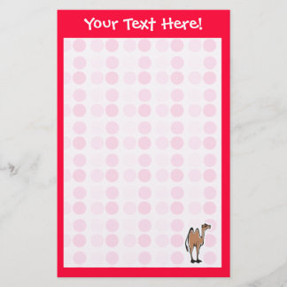Cute Camel Stationery