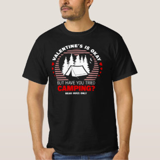 Cute Camping Valentine’s Shirt - Bear Hugs Only