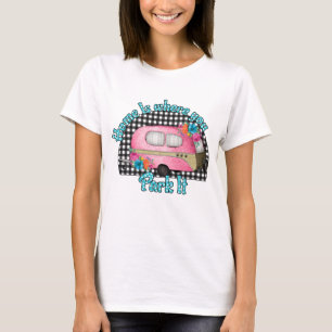 Cute Camping Women's T-Shirt