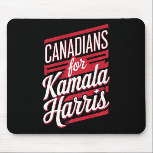 Cute Canadian Girls For Kamala Harris Canada Cat L Mouse Mat