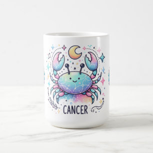 Cute Cancer Zodiac Crab Astrology Sign Coffee Mug
