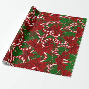 Cute Candy Cane  Wrapping Paper