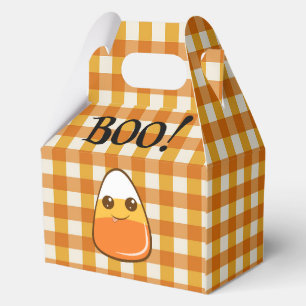 Cute candy corn favour box