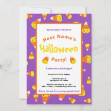 Cute Candy Corn Halloween Party