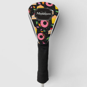 Cute Candy Pattern Golf Head Cover