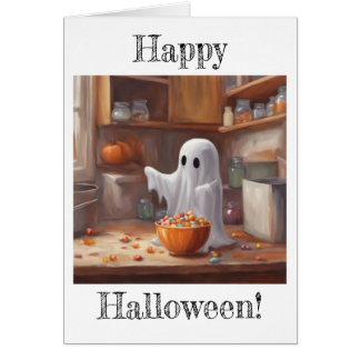 Cute Candy Thief Card