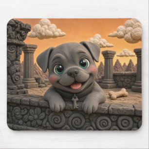Cute Cane Corso Puppy, Baby Dog Mouse Mat