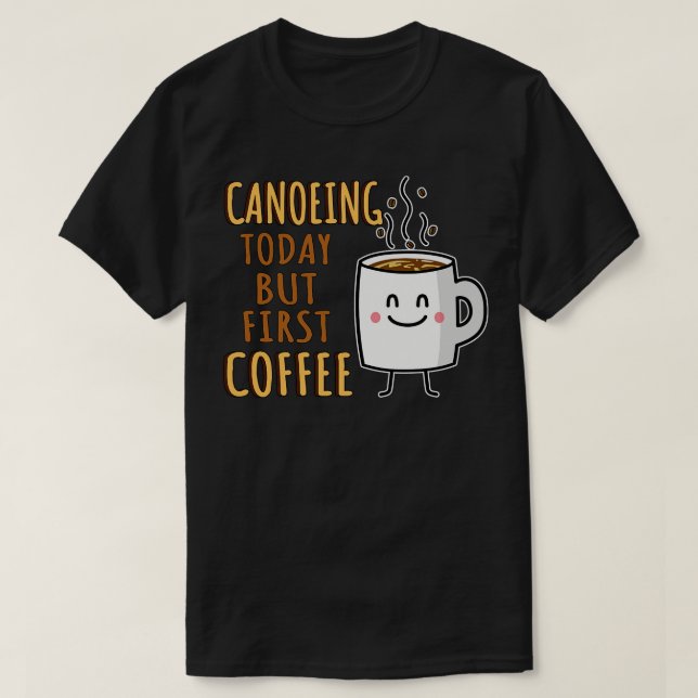 Cute Canoeing T-Shirt (Design Front)
