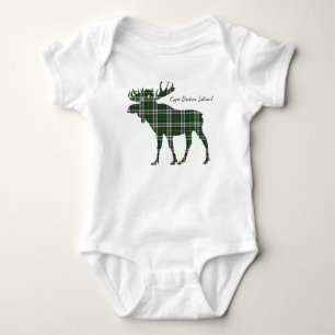 Cute Cape Breton Island moose tartan shirt