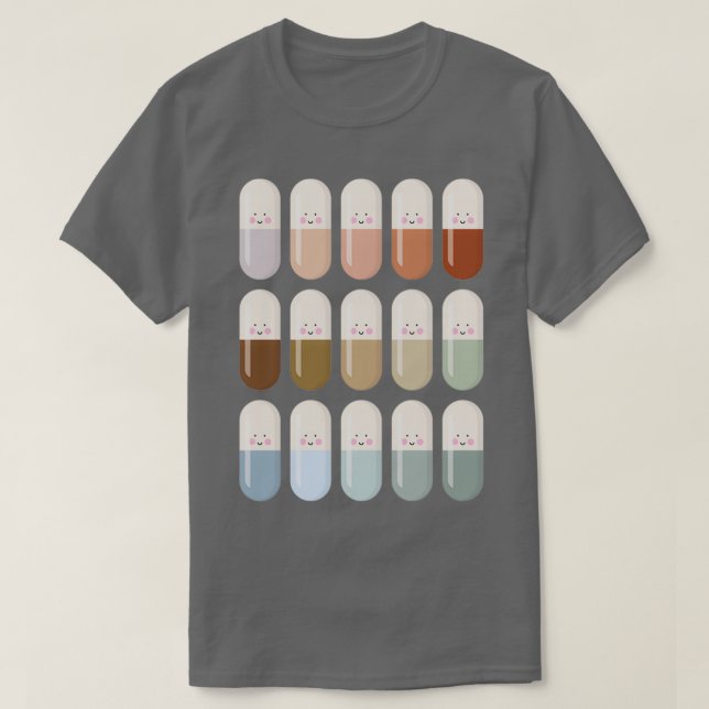 Cute capsule pills T-Shirt (Design Front)