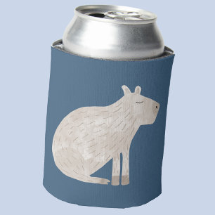 Cute Capybara Can Cooler