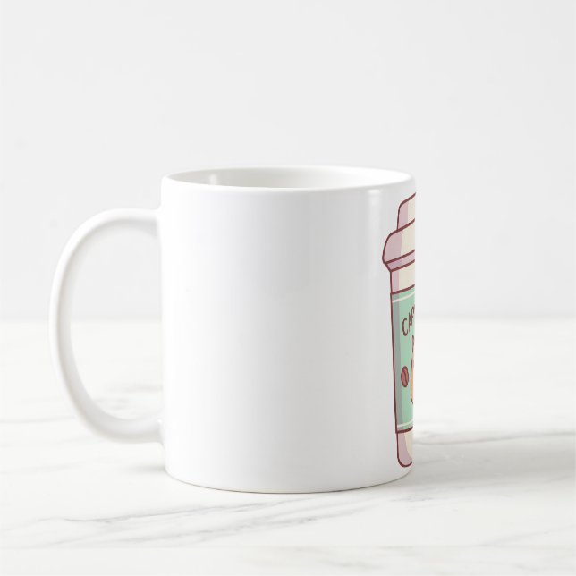 Cute Capybara Capyuccino Coffee Takeaway Cup (Left)