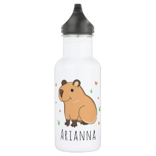 Cute Capybara Kids School 532 Ml Water Bottle
