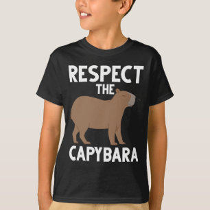 Cute Capybara Lover Animal Awareness T-Shirt