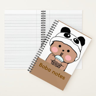 Cute capybara notebook