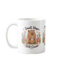 Cute Capybara Positive Quote Mug 