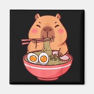 Cute Capybara Ramen Kawaii Kids Boys Girls Cool An Magnet