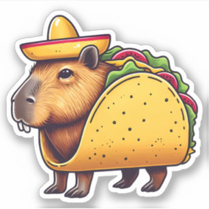 Cute Capybara Vinyl Stickers