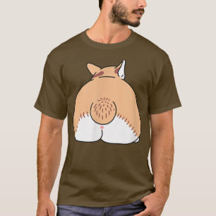 Cute Cardigan Pembroke Welsh Corgi Butt Dog Puppy T-Shirt