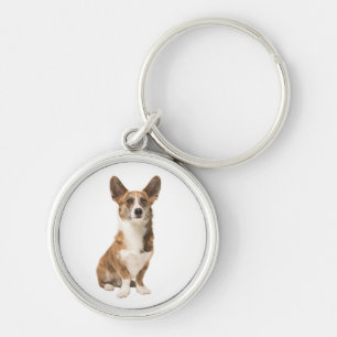 Cute Cardigan Welsh Corgi Puppy Dog Lover Key Ring