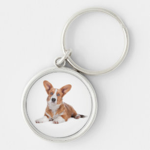 Cute Cardigan Welsh Corgi Puppy Dog Lover Key Ring