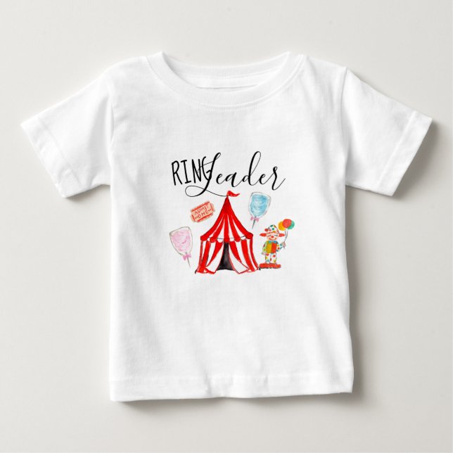 Cute carnival party ring leader shirt (Front)